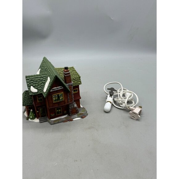 Dept 56 Dickens Village Series "Browning Cottage" Hand-Painted READ - Picture 2 of 7